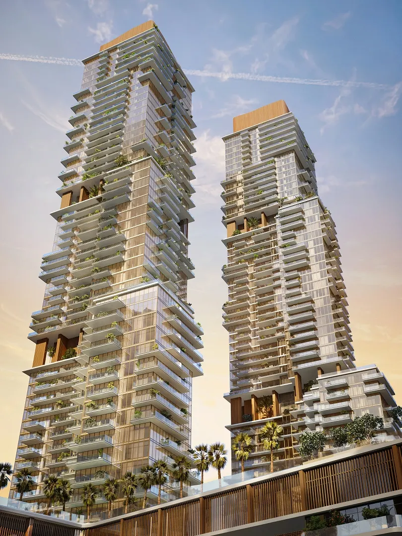 Tower elevation at Bab Al Qasr Beach Resort Residence 77