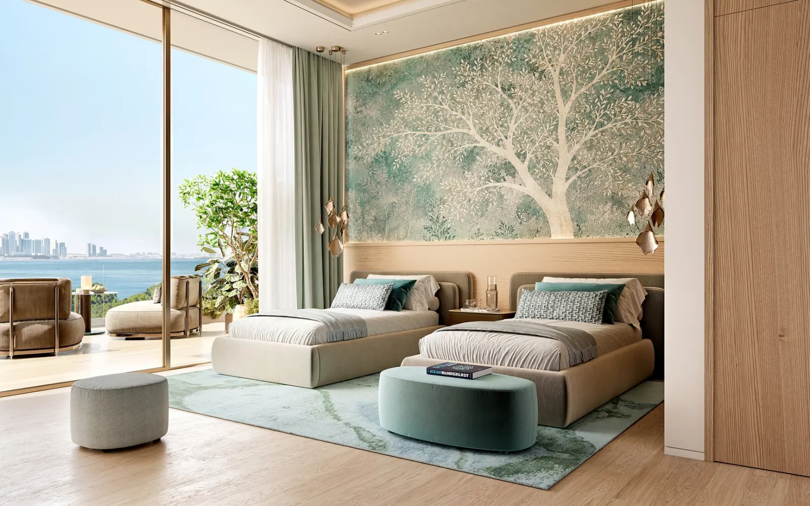 Twin bedroom